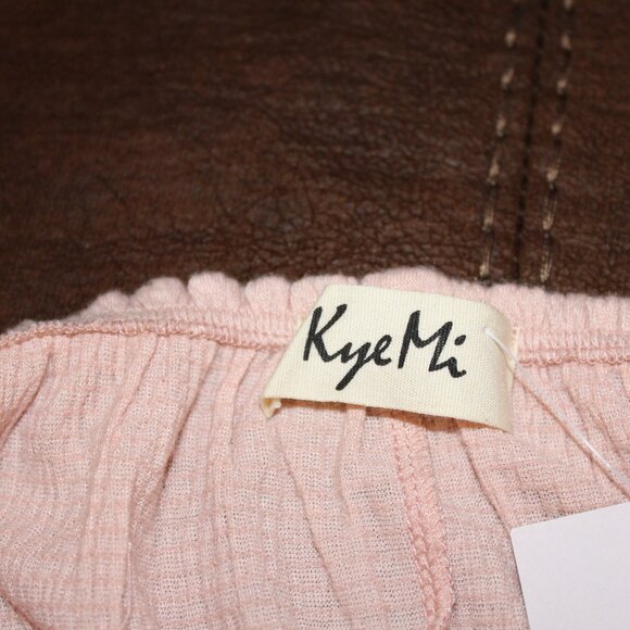 FALL SALE Kye Mi Women's Summer Short Lush Trend Boutique Blush Pink M & L NWT'S - Picture 12 of 13